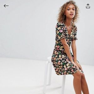 ASOS Floral button up dress